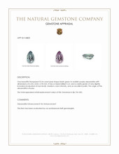 0.54 Ct. Alexandrite from Russia Appraisal