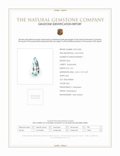 3.21 Ct. Aquamarine from Mozambique Scan Report