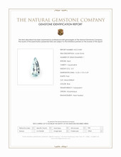 3.21 Ct. Aquamarine from Mozambique Scan Report