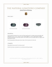 0.32 Ct. Alexandrite from Russia Appraisal