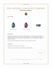 0.65 Ct. Alexandrite from Russia Appraisal