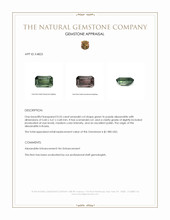 0.55 Ct. Alexandrite from Russia Appraisal