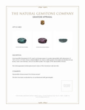 0.99 Ct. Alexandrite from Russia Appraisal