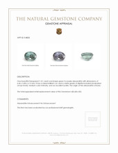 1.01 Ct. Alexandrite from Russia Appraisal
