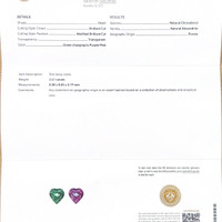 2.41 Ct. Alexandrite from Russia Scan Report
