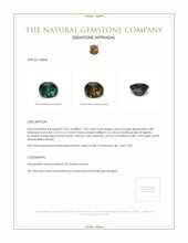 1.04 Ct. Alexandrite from Russia Appraisal