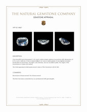 1.42 Ct. Moonstone from Ceylon (Sri Lanka) Appraisal