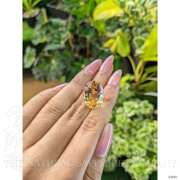 15.85 Ct. Citrine from Brazil