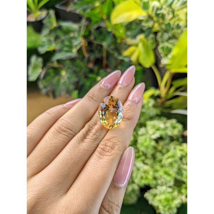 15.85 Ct. Citrine from Brazil