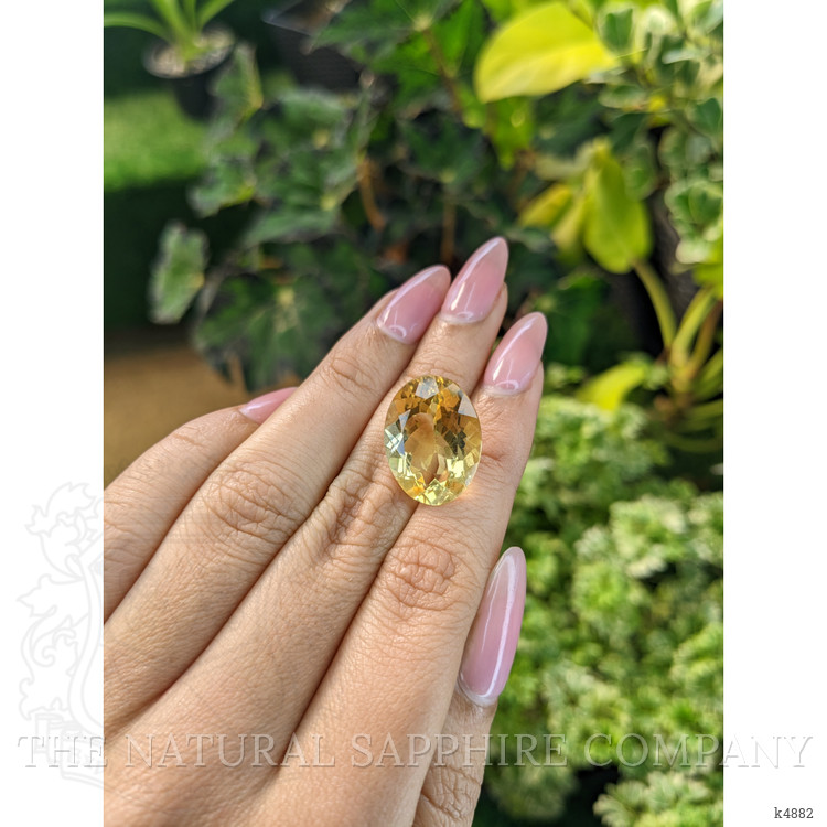 15.35 Ct. Citrine from Brazil