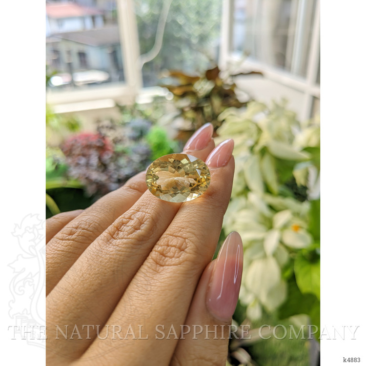 16.16 Ct. Citrine from Brazil