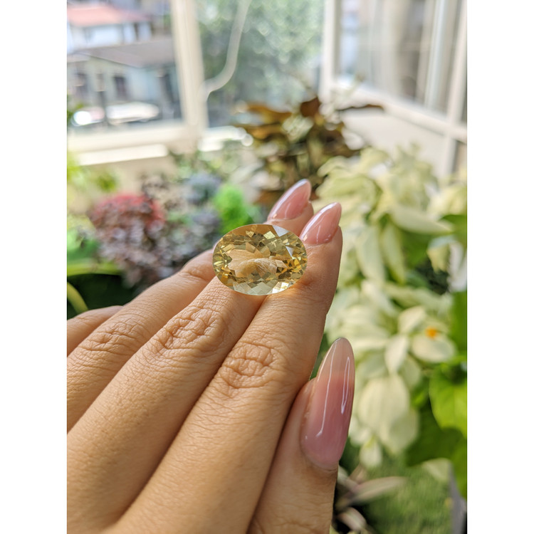 16.16 Ct. Citrine from Brazil