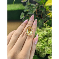 16.32 Ct. Citrine from Brazil Life Style