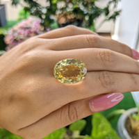 18.30 Ct. Citrine from Brazil Life Style