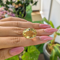 18.30 Ct. Citrine from Brazil Life Style
