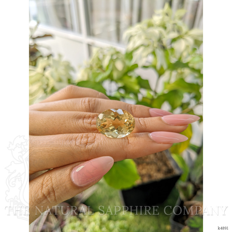 18.29 Ct. Citrine from Brazil