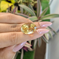 19.45 Ct. Citrine from Brazil Life Style