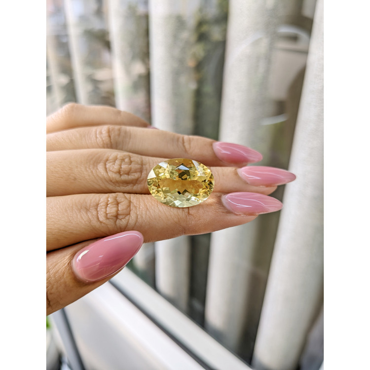 17.40 Ct. Citrine from Brazil