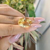 15.53 Ct. Citrine from Brazil Life Style