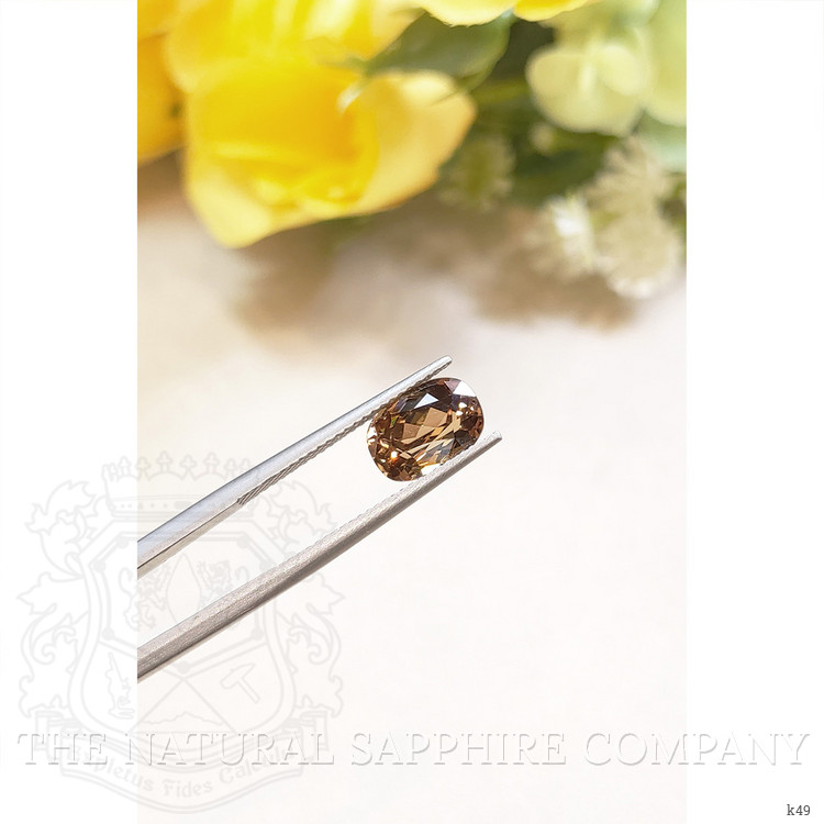 3.41 Ct. Zircon from Ceylon (Sri Lanka)