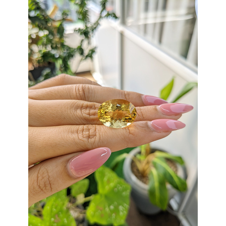 17.11 Ct. Citrine from Brazil