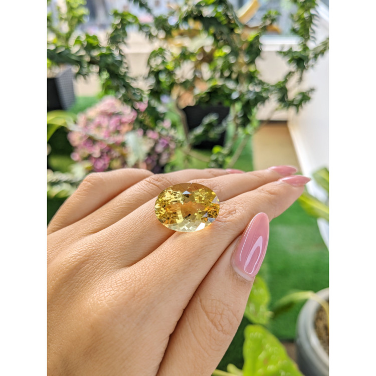 17.11 Ct. Citrine from Brazil