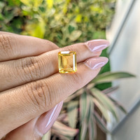 4.84 Ct. Citrine from Brazil Life Style