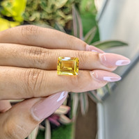 5.12 Ct. Citrine from Brazil Life Style