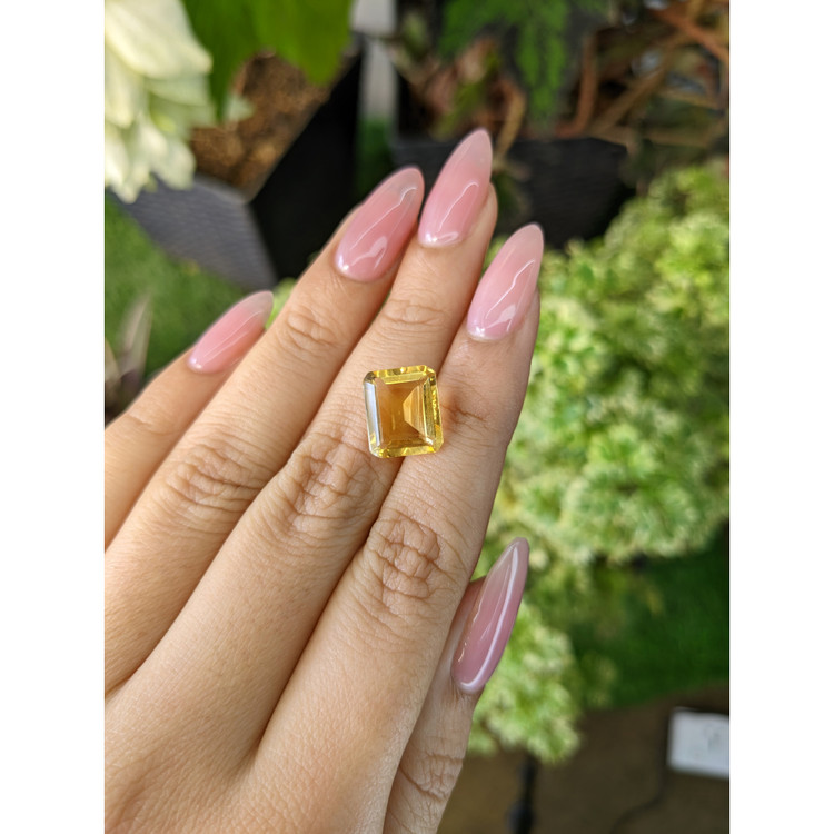 4.64 Ct. Citrine from Brazil