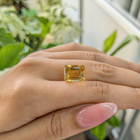 6.05 Ct. Citrine from Brazil Life Style