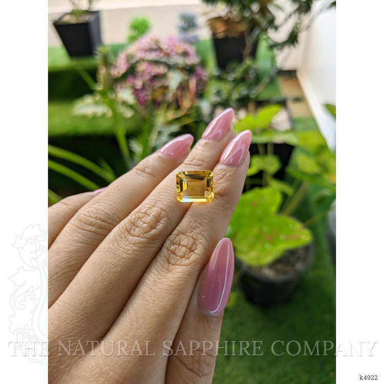 4.66 Ct. Citrine from Brazil