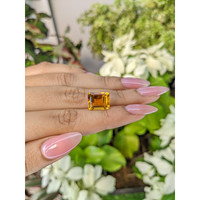 5.56 Ct. Citrine from Brazil Life Style
