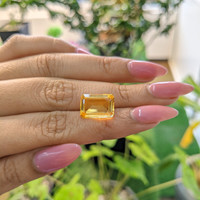 6.10 Ct. Citrine from Brazil Life Style