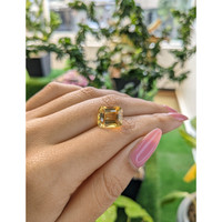 5.62 Ct. Citrine from Brazil Life Style