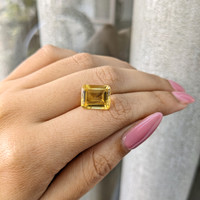 5.45 Ct. Citrine from Brazil Life Style