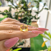 6.19 Ct. Citrine from Brazil Life Style