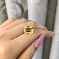 5.62 Ct. Citrine from Brazil Life Style