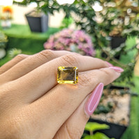5.90 Ct. Citrine from Brazil Life Style