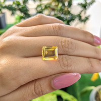 4.87 Ct. Citrine from Brazil Life Style