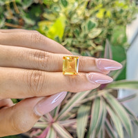 4.95 Ct. Citrine from Brazil Life Style