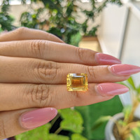5.50 Ct. Citrine from Brazil Life Style