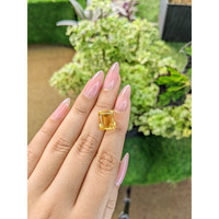 5.09 Ct. Citrine from Brazil Life Style