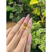 8.50 Ct. Citrine from Brazil Life Style