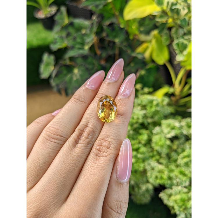 8.50 Ct. Citrine from Brazil