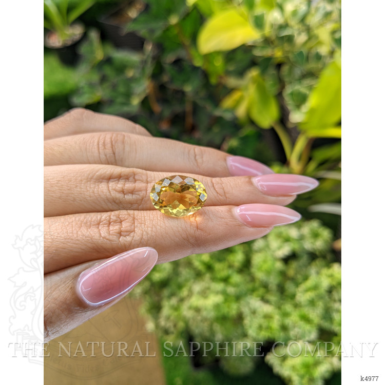 8.50 Ct. Citrine from Brazil