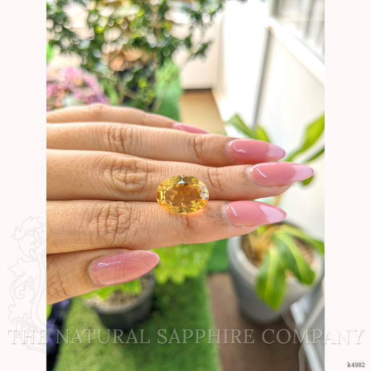 6.95 Ct. Citrine from Brazil