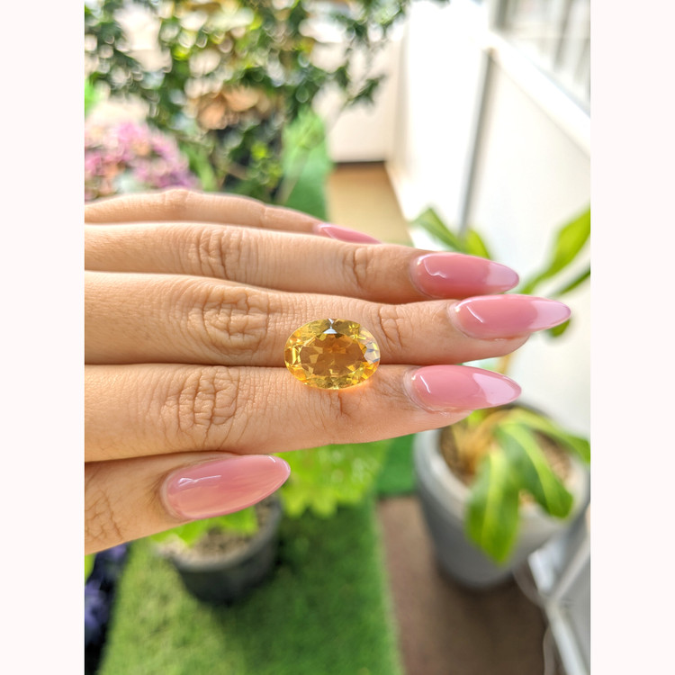 6.95 Ct. Citrine from Brazil