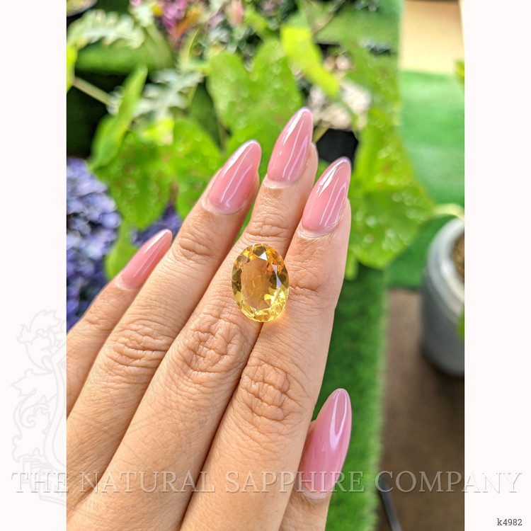 6.95 Ct. Citrine from Brazil