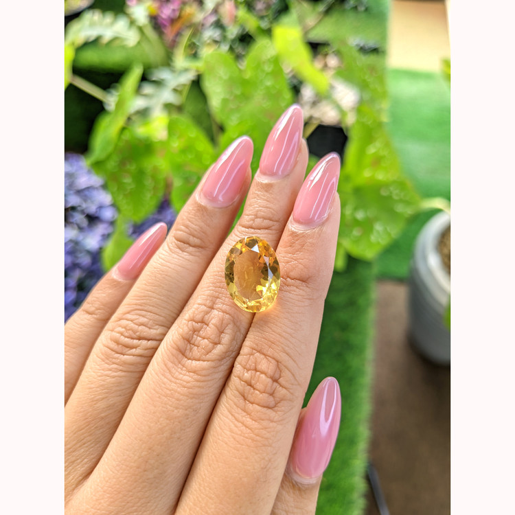 6.95 Ct. Citrine from Brazil