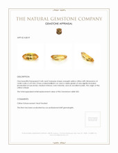 2.68 Ct. Citrine from Brazil Appraisal